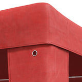 Party Tent Red 600 x 300 x 255 cm PE and Steel 42032348