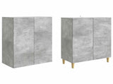 Cabinet Set 2 pcs 66 x 34.5 x 90 cm Engineered Wood 3416541