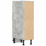 Bottom Cabinet Riga Concrete Grey 20x44.5x81.5 cm Engineered Wood 854187