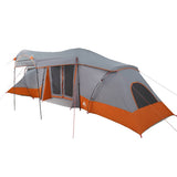 Family Tent with Roof Grey and Orange 721 x 335 x 212 cm 4100672