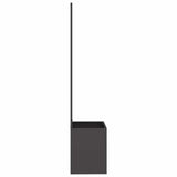 Garden Privacy Screen Black 50 x 150 cm Cold-rolled steel 876427