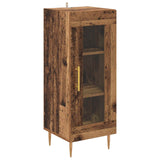 Sideboard Old wood 34 x 34.5 x 90 cm Engineered wood 881588
