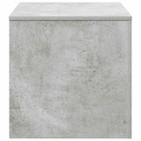 Side Tables 3 pcs Concrete Grey Engineered Wood 808589