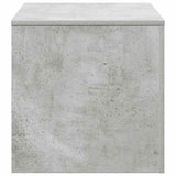 Side Tables 3 pcs Concrete Grey Engineered Wood 808589