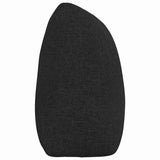 Back Pillow Black 200 x 24 x 50 cm Fabric 42014588