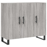 Sideboard Grey Sonoma 90x34x80 cm Engineered Wood 828138