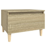 Side Tables 2 pcs Sonoma Oak 50x46x35 cm Engineered Wood 819507