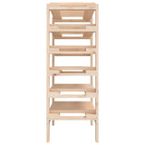 Wine Rack 61.5x30x82 cm Solid Wood Pine 822556