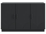 Sideboard Black 89 x 34.5 x 77 cm Engineered Wood 895336