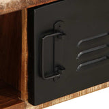 Coffee Table Multicolour 90x50x36 cm Solid Wood Reclaimed 4013556