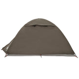 ZNTS Camping Tent Dome 2-Person Brown Waterproof 4009613