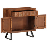 Drawer Cabinet Honey Brown 70x35x70 cm Solid Wood Acacia 358185