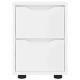 Bedside Table White 30.5 x 30 x 43 cm Engineered Wood 888797