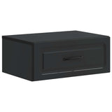 Wall-Mounted Bedside Cabinet 2 pcs Black 49 x 34.5 x 20 cm 899298