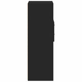 Highboard Black 50x42.5x124 cm Engineered Wood 846174