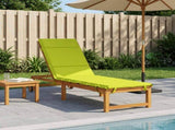 Sunlounger Cushion GEMERT 100% Polyester Bright Green 948514