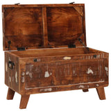 Storage Box with Storage 70 x 35 x 40 cm Solid reclaimed wood 4104572