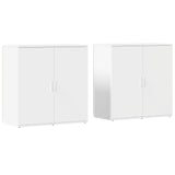 Sideboards 2 pcs White 79x38x80 cm Engineered Wood 3276602