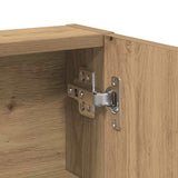 Dressing Table Artisan Oak 80 x 35 x 132 cm Engineered Wood 868881