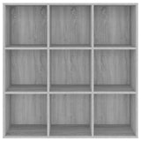 Book Cabinet Grey Sonoma Engineered wood Medium Book Cabinet 815451
