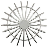Gutter Leaf Guard 8 pcs Silver 160 mm Stainless Steel 42019391