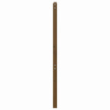 Bed Headboard Honey Brown 166x4x100 cm Solid Wood Pine 817853