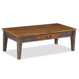 244968 Coffee Table Solid Wood Vintage 118x60x40 cm