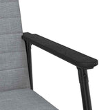 Armchair Light Grey 59 x 75 x 78 cm Fabric 42017670
