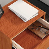 Bedside Tables Wax Brown 40 x 30.5 x 35.5 cm Pine Wood 863949