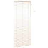 Venetian Blind Oak Look 115 x 250 cm 35 mm Solid Paulownia Wood 42015369