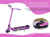 Electric Scooter for Kids 6-14 Years, with Colourful Lights, Purple T3398P349465