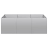 ZNTS Planter 120x80x40 cm Galvanised Steel 860750