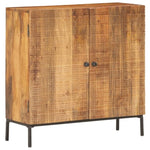 ZNTS Sideboard 75x30x75 cm Solid Mango Wood 286558