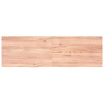 Table Top Light Brown 160x50x cm Treated Solid Wood Oak 3156385