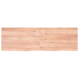Table Top Light Brown 160x50x cm Treated Solid Wood Oak 3156385