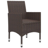 Garden Dining Set Brown, Cream White 3095862