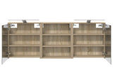 Bathroom Cabinet Set 3 pcs 126 x 16 x 62.5 cm Engineered wood 3403834