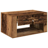 Coffee Table Old Wood 80 x 50 x 40 cm Engineered Wood 881129