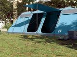 Family Tent Tunnel 8-Person Blue Waterproof 94617