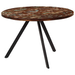 Dining Table 110x75 cm Solid Wood Reclaimed 338477