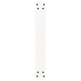 Bar Table Legs U-Shaped 2 pcs White 60x cm Steel 4013225