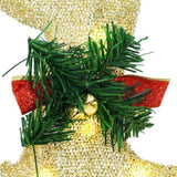 LED Reindeers 5 pcs Gold Fabric 3385887