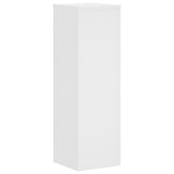 Plant Stand 2pcs White 25x25x80 cm Engineered Wood 852942