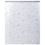 Window Films 4 pcs Frosted Flower Pattern PVC 3208982