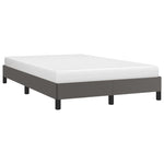Bed Frame without Mattress Grey 120x190 cm Small Double Faux Leather 379500