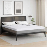 Mattress Topper White 180 x 200 x 10 cm Jaquard Fabric 4106251