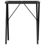 Dining Table Legs X-Frame 60x50x73 cm Steel 357905