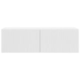 TV Wall Cabinet Gloss White 98 x 31 x 29.5 cm Engineered Wood 892237
