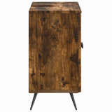 Bathroom Sink Cabinet BREDA Smoked Oak 59.5 x 31.5x 59 cm 897450