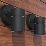 Outdoor LED Wall Lights 2 pcs Stainless Steel Downwards 42416
